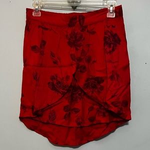 Kimchi Blue Blue Small red black layered skirt